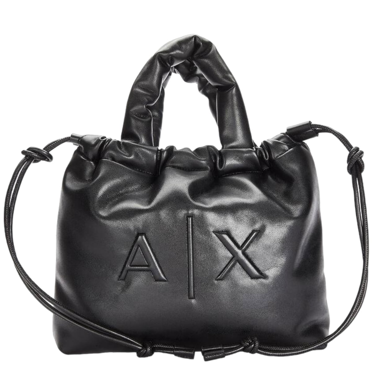 Bolsa Acolchada Armani Exchange Black