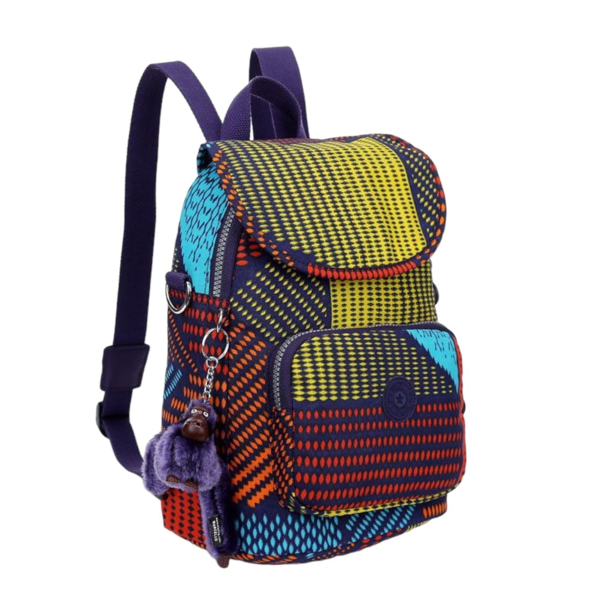 Bolsa Backpack Dual Multi - Colored Kipling - Redcodeshopp