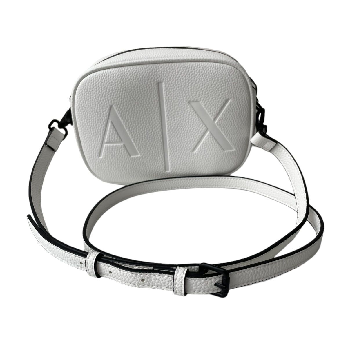 Bolsa Crossbody Camara Armani Exchange Blanca