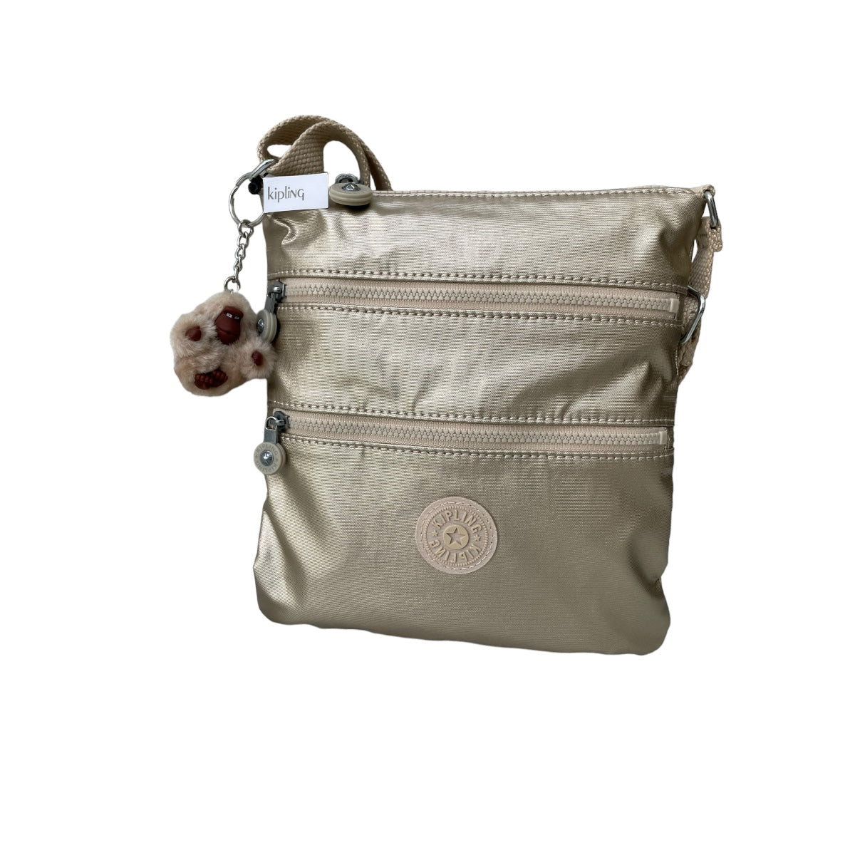 Bolsa Crossbody Kipling Keiko Dorada - Redcodeshopp