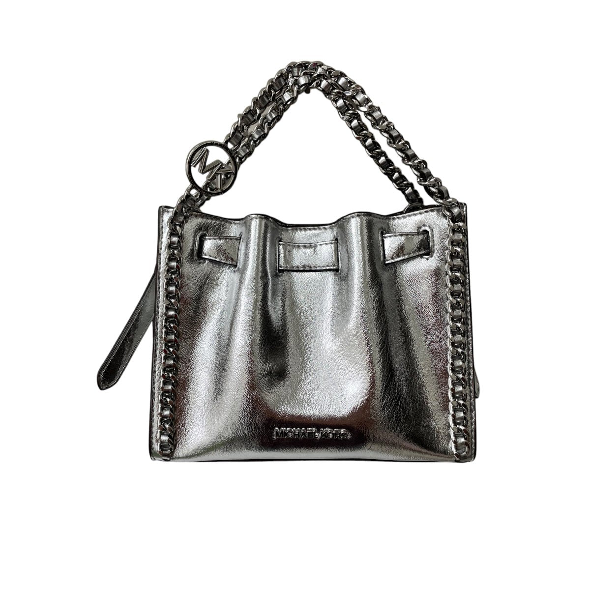 Bolsa Crossbody Michael Kors Mina Small plata - Redcodeshopp