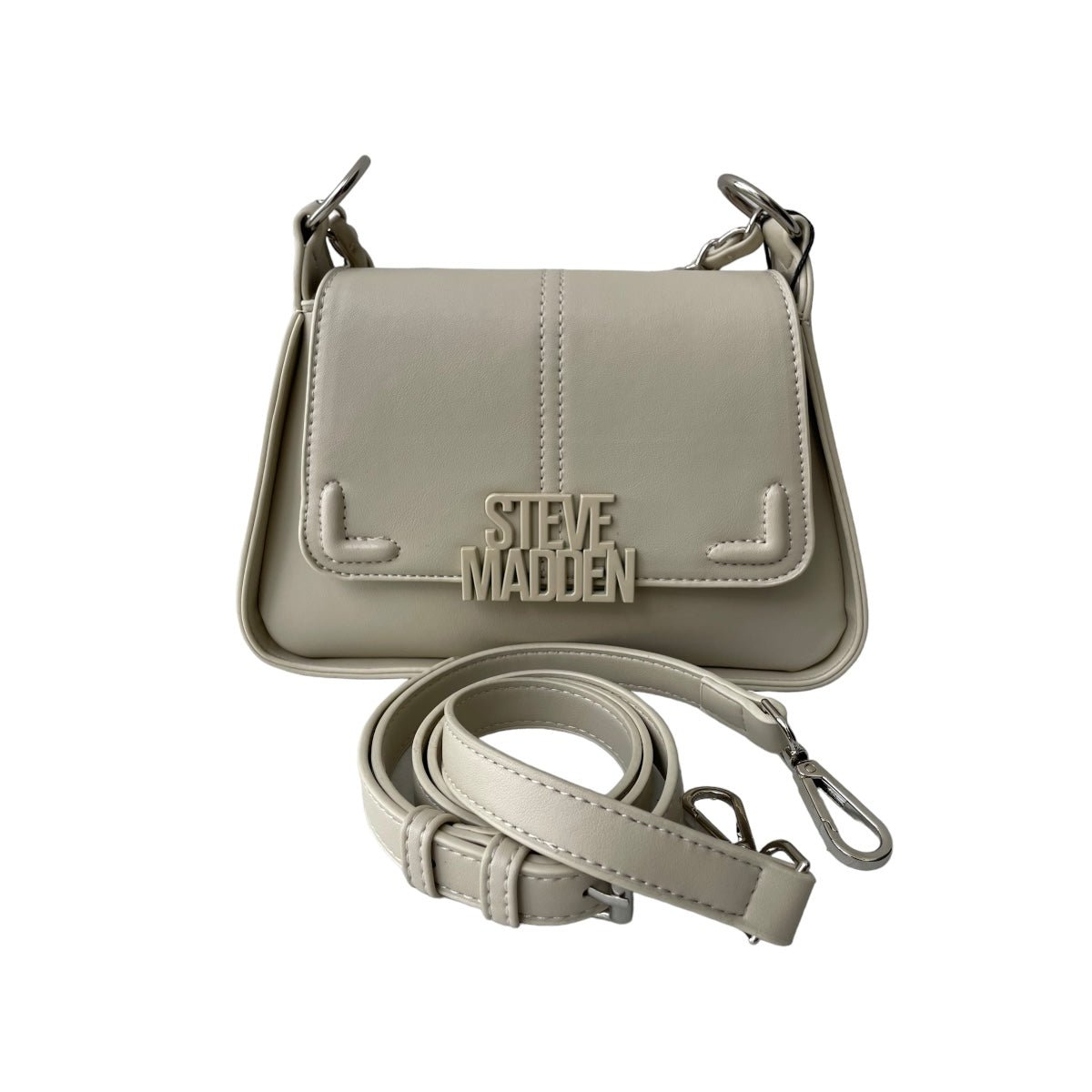 Bolsa Crossbody Steve Madden B portia Beige - Redcodeshopp