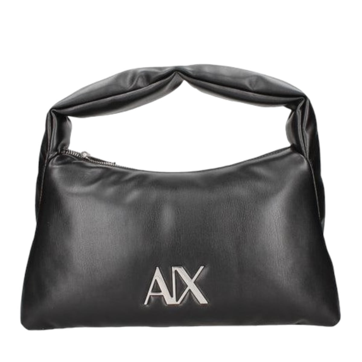 Bolsa de Hombro Armani Exchange Logo Plateado