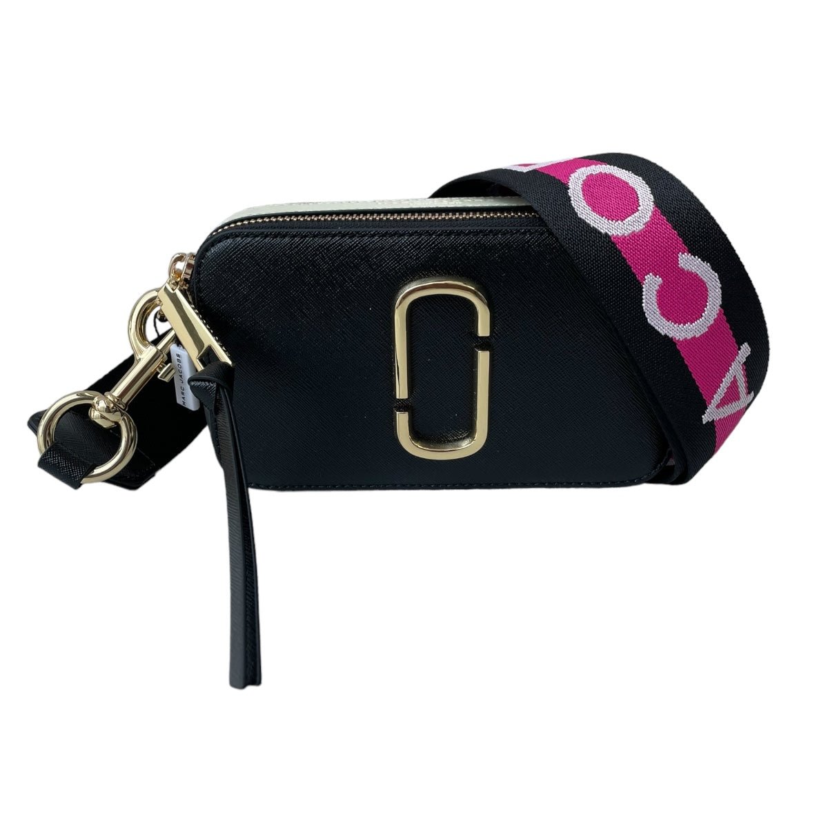 Bolsa Snapshot Crossbody Marc Jacobs Black / Pink - Redcodeshopp