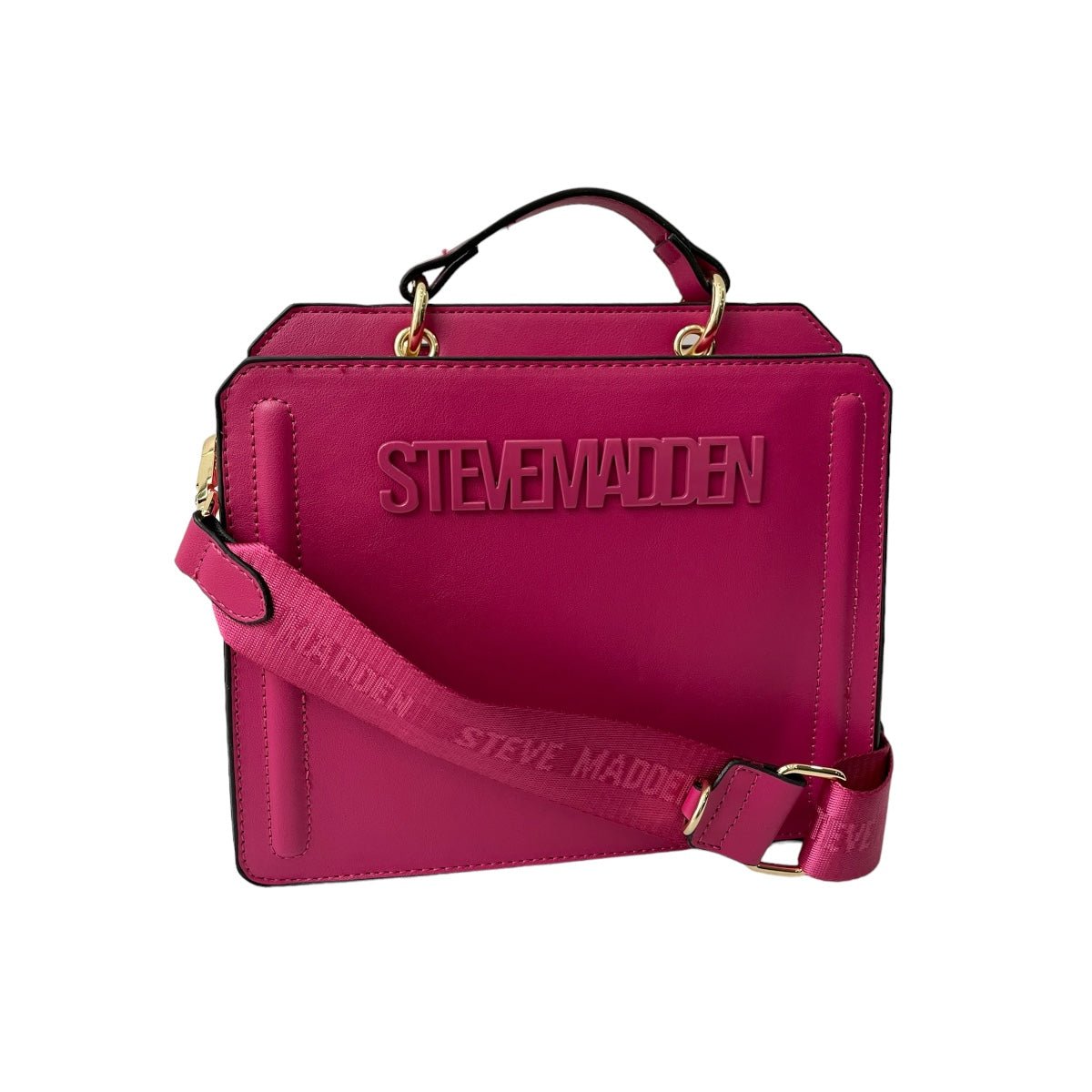 Bolsa Steve Madden Bevelyn fiuscha rosa