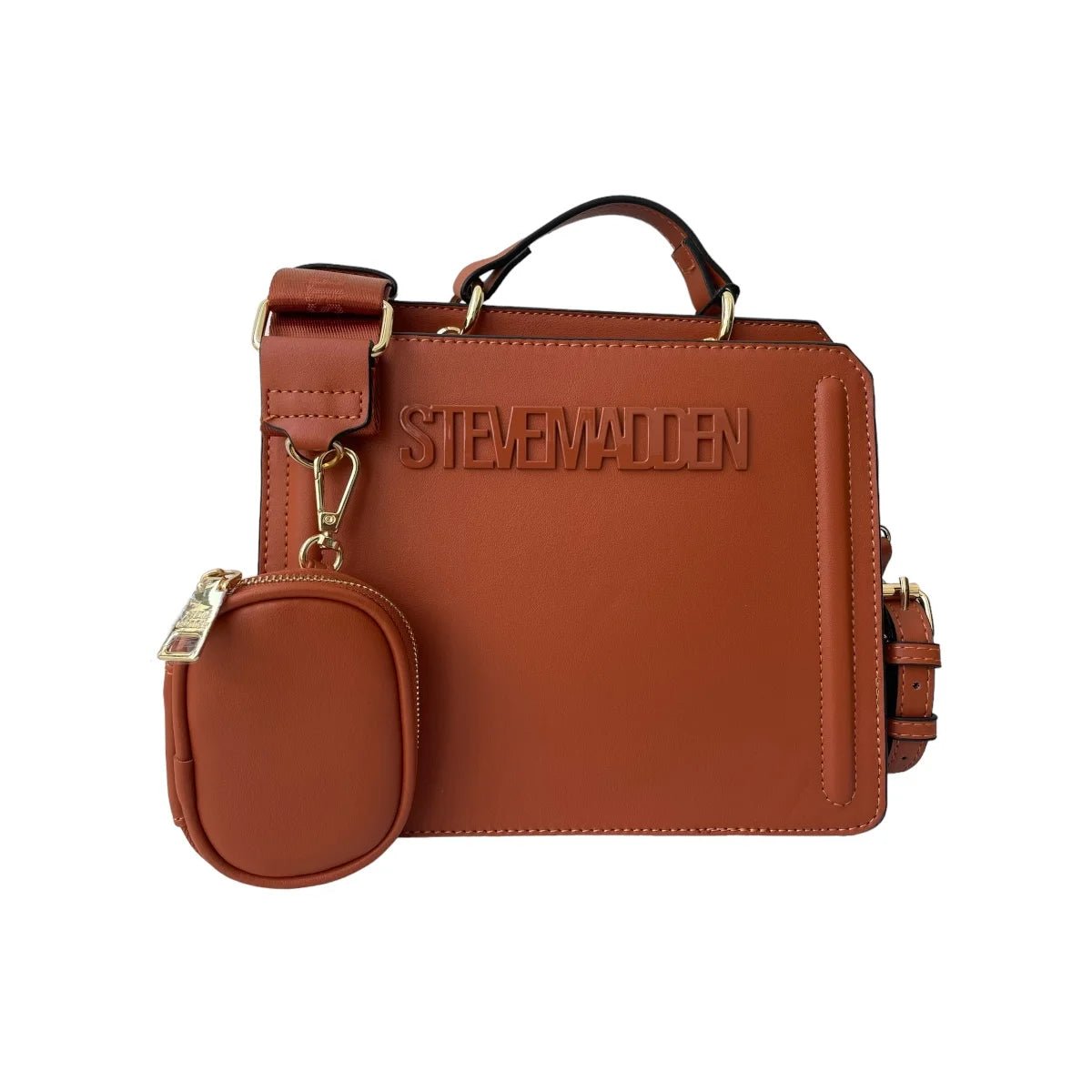 Bolsa Steve Madden Bevelyn Rust Orange