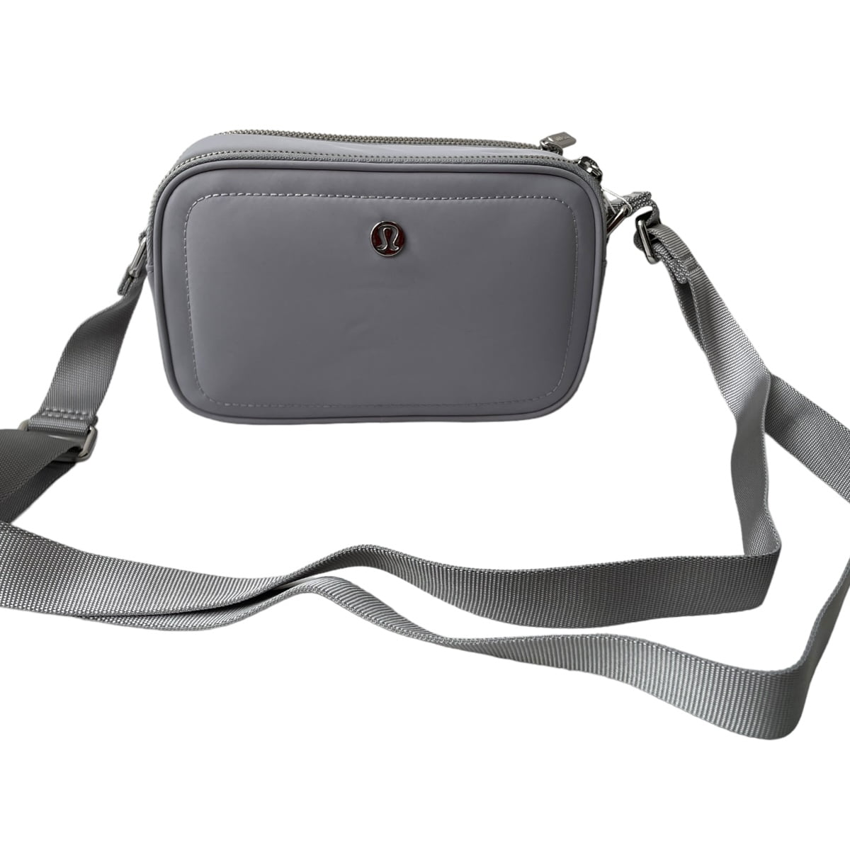 Bolsa tipo Camara Crossbody Lululemon Grey