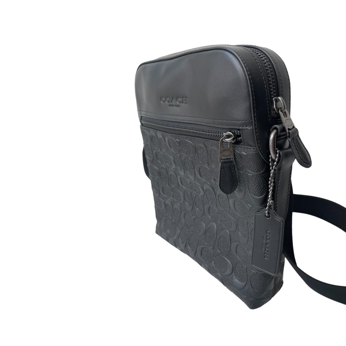 Coach Bolsa Crossbody Blackout Signature