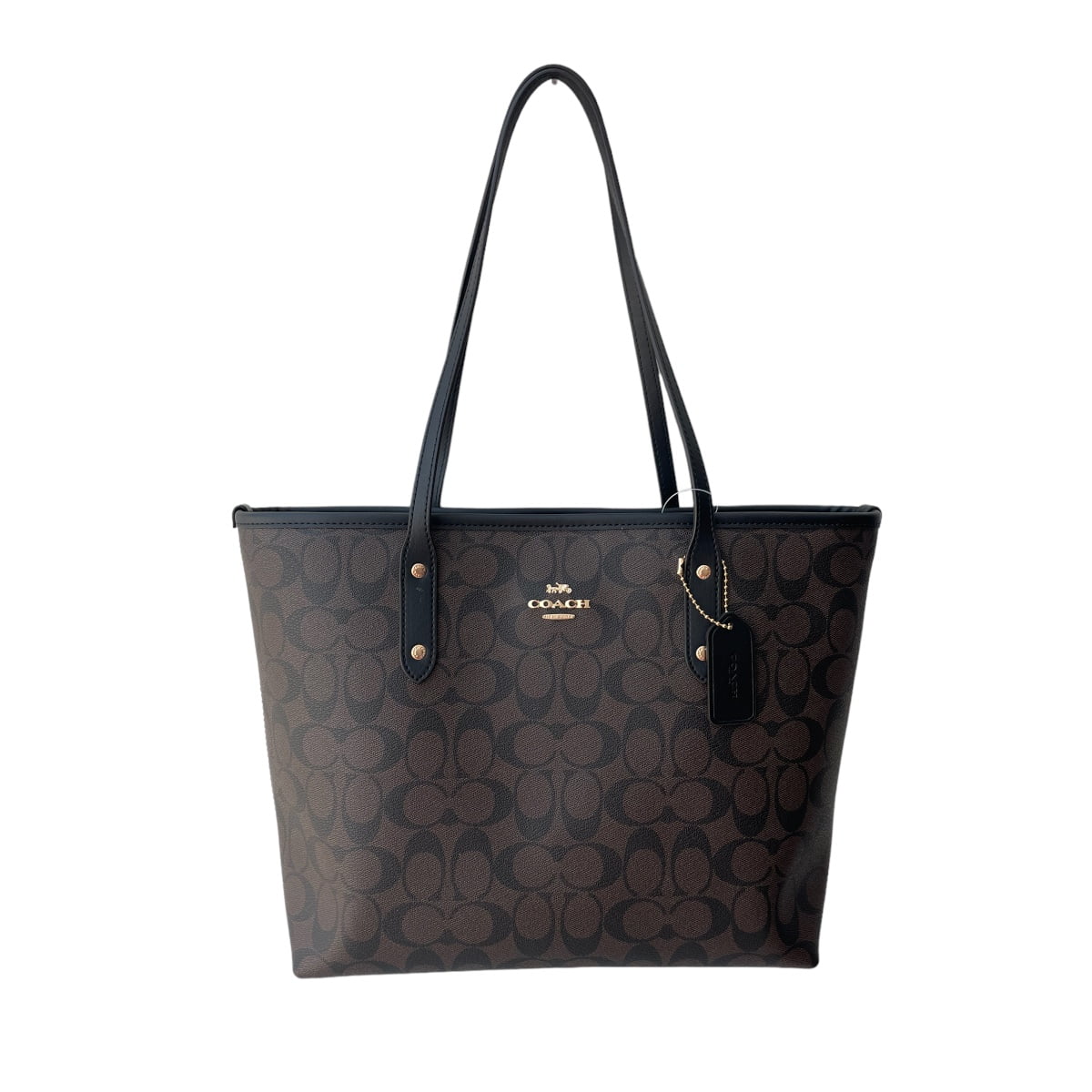 Coach City Tote Bag Café