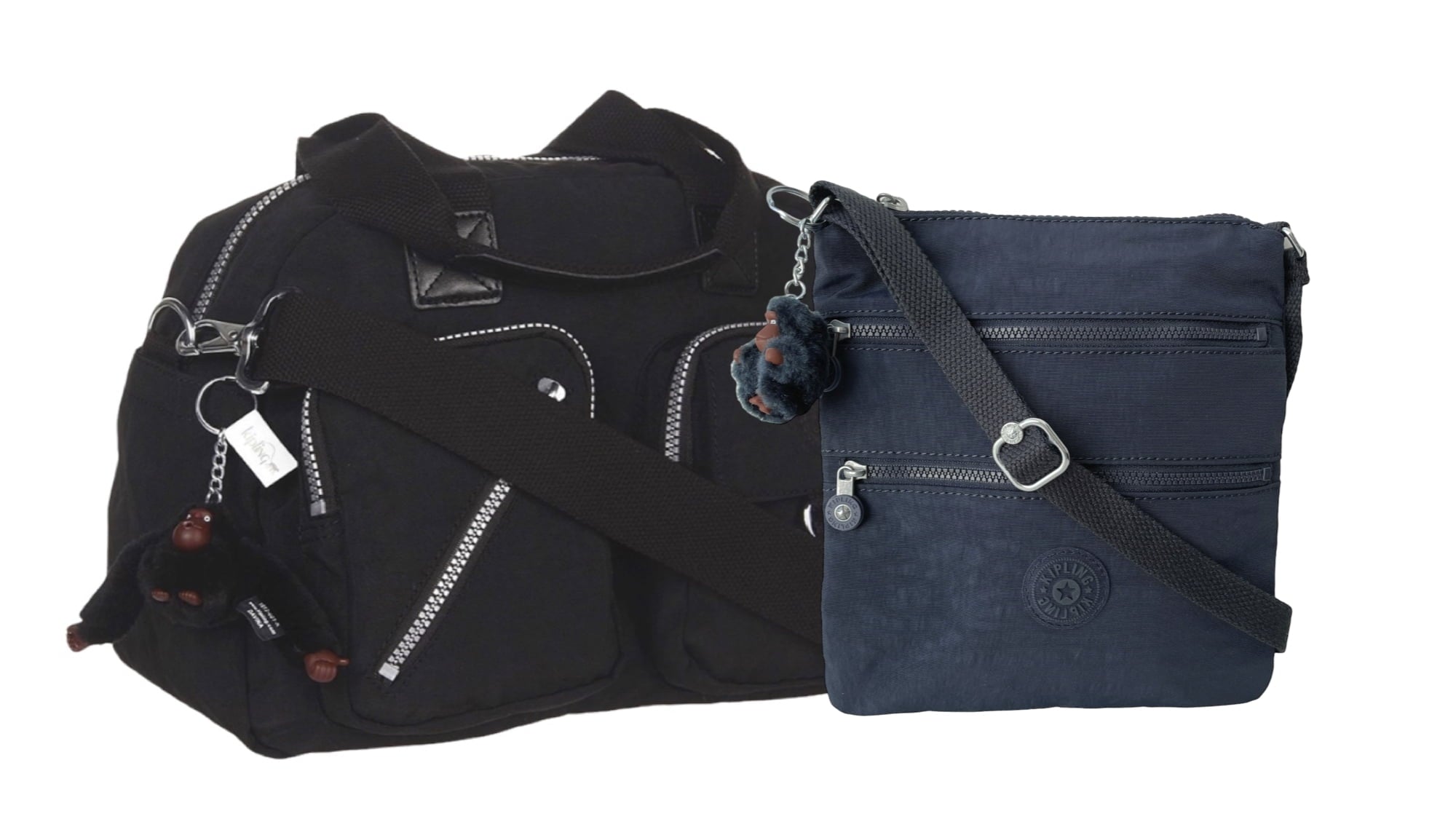 Combo de Bolsas Kipling Dome Black + Crossbody Keiko Marino - Redcodeshopp