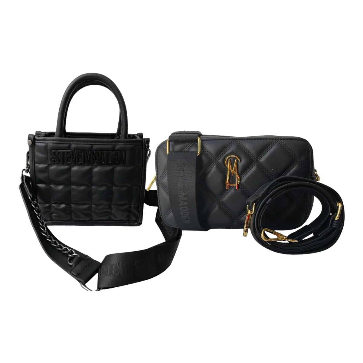 Combo de Bolsas Steve Madden Bniko Black & Bwallace Black