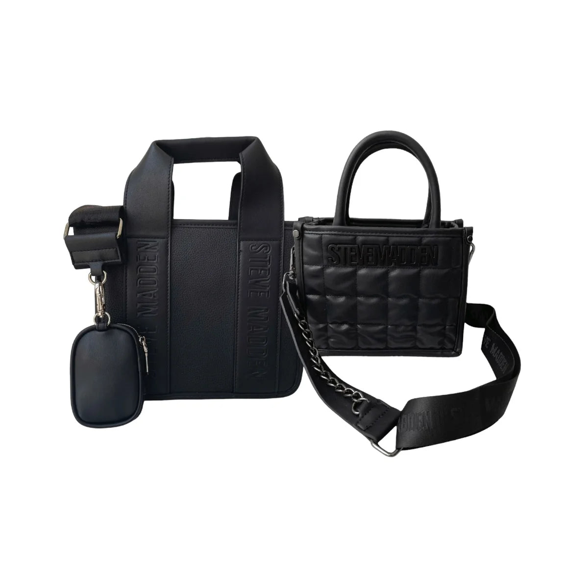 Combo de Bolsas Steve Madden Bniko & Mini tote Black