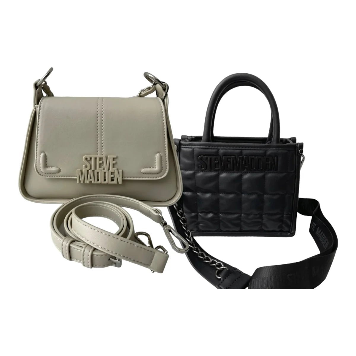 Combo de Bolsas Steve Madden Bportia Cream & Bniko - Redcodeshopp