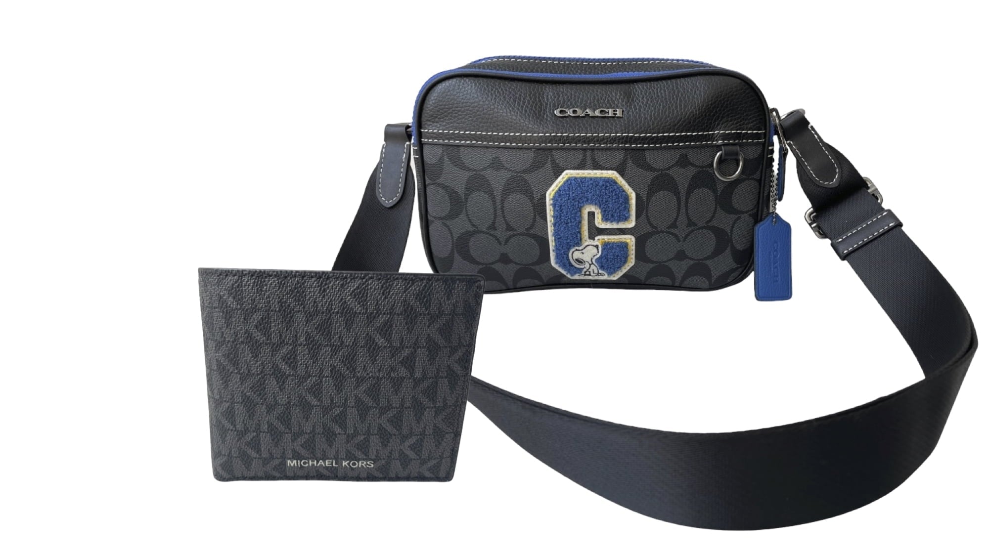 Combo día del Padre Crossbody Coach Peanut Signature + Cartera Michael Kors - Redcodeshopp