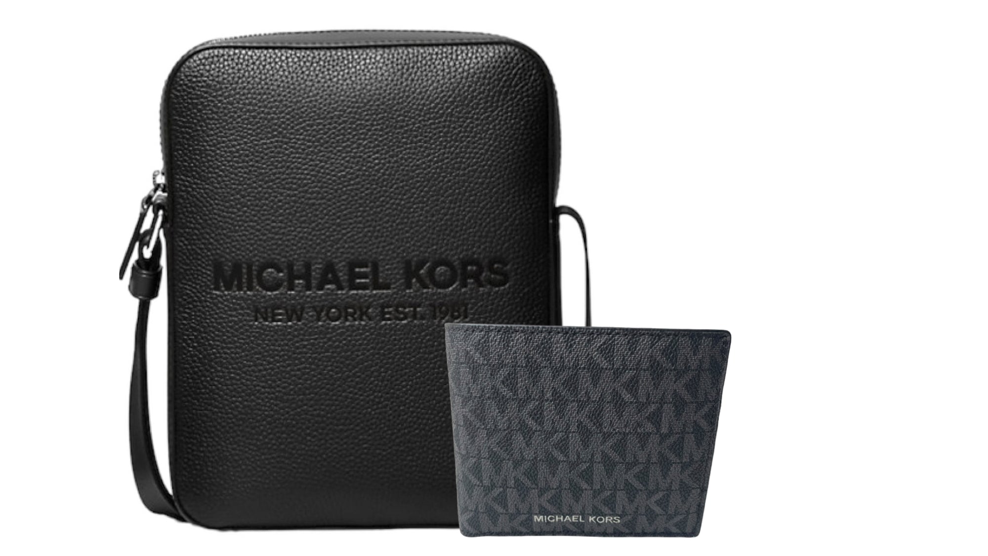 Combo Michael Kors Crossbody Men + Cartera Michael Kors