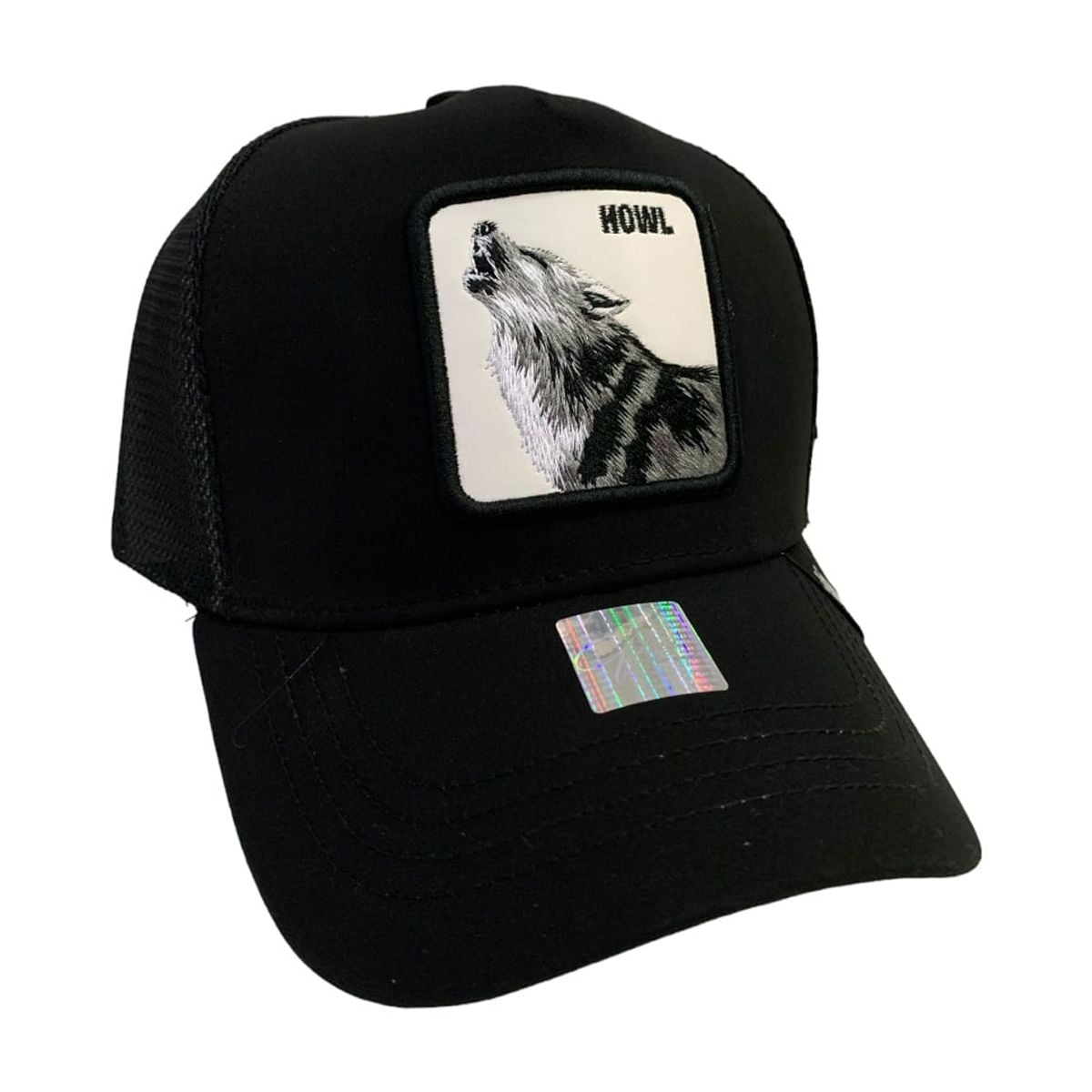 Gorra Visera Curva Urban Cherry Panther Lobo Black