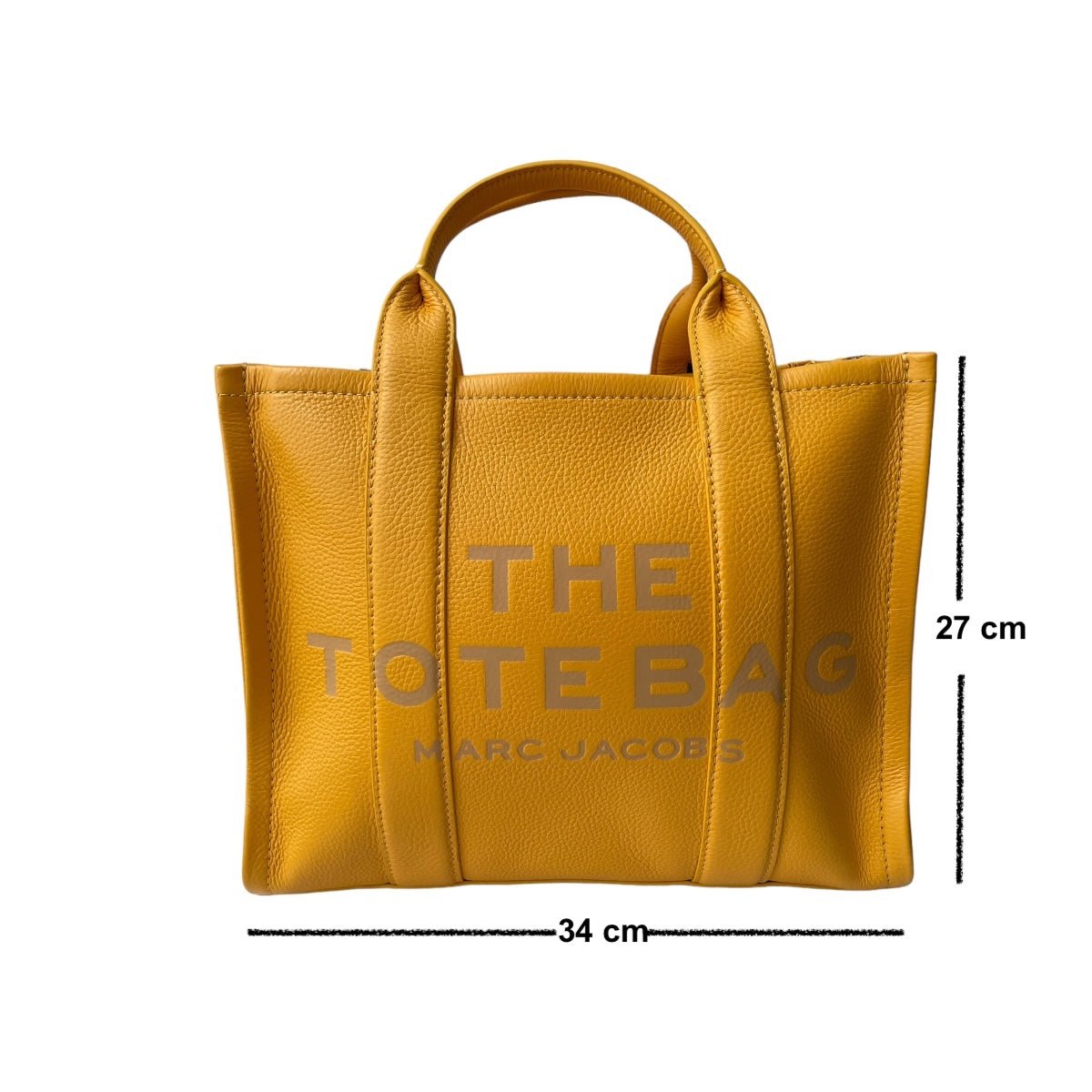 Marc Jacobs The Tote Bag Mostaza Artisan Gold Mediana