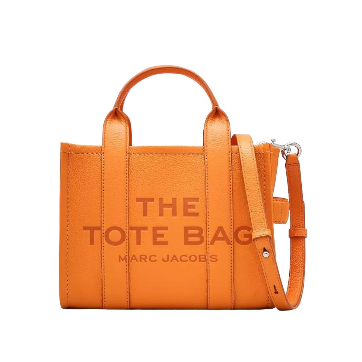 Marc Jacobs The Tote Bag Piel Tangerine chica - Redcodeshopp