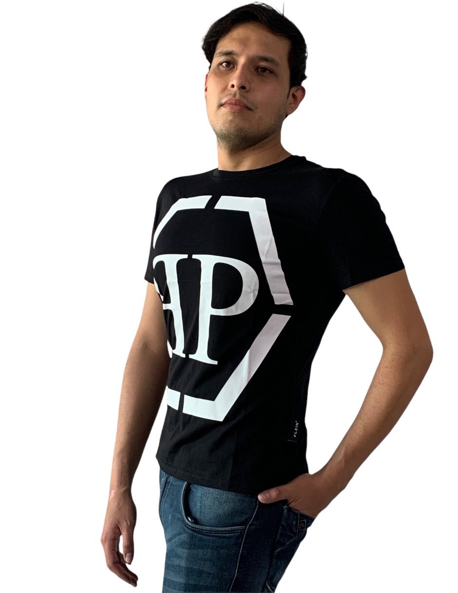 Playera Philipp Plein Hexagon BCK - Redcodeshopp