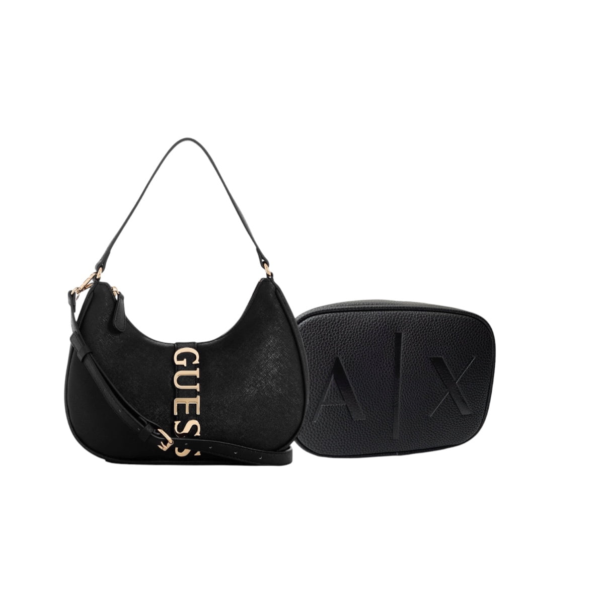 Set de 2 Bolsas Guess Tenerife + Crossbody Armani Exchange Black