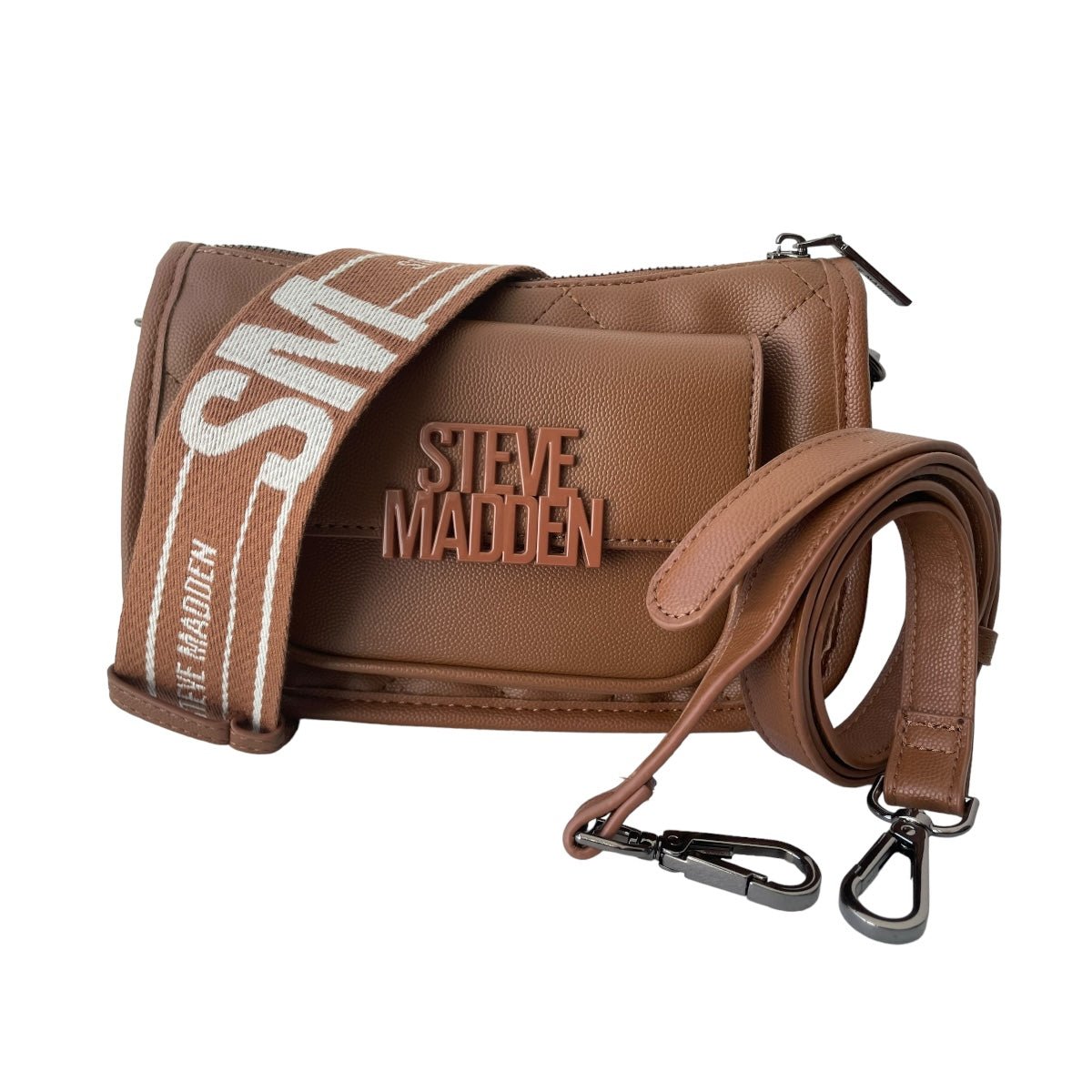 Steve Madden  Bolsa Crossbody Dama Cognac Bgio