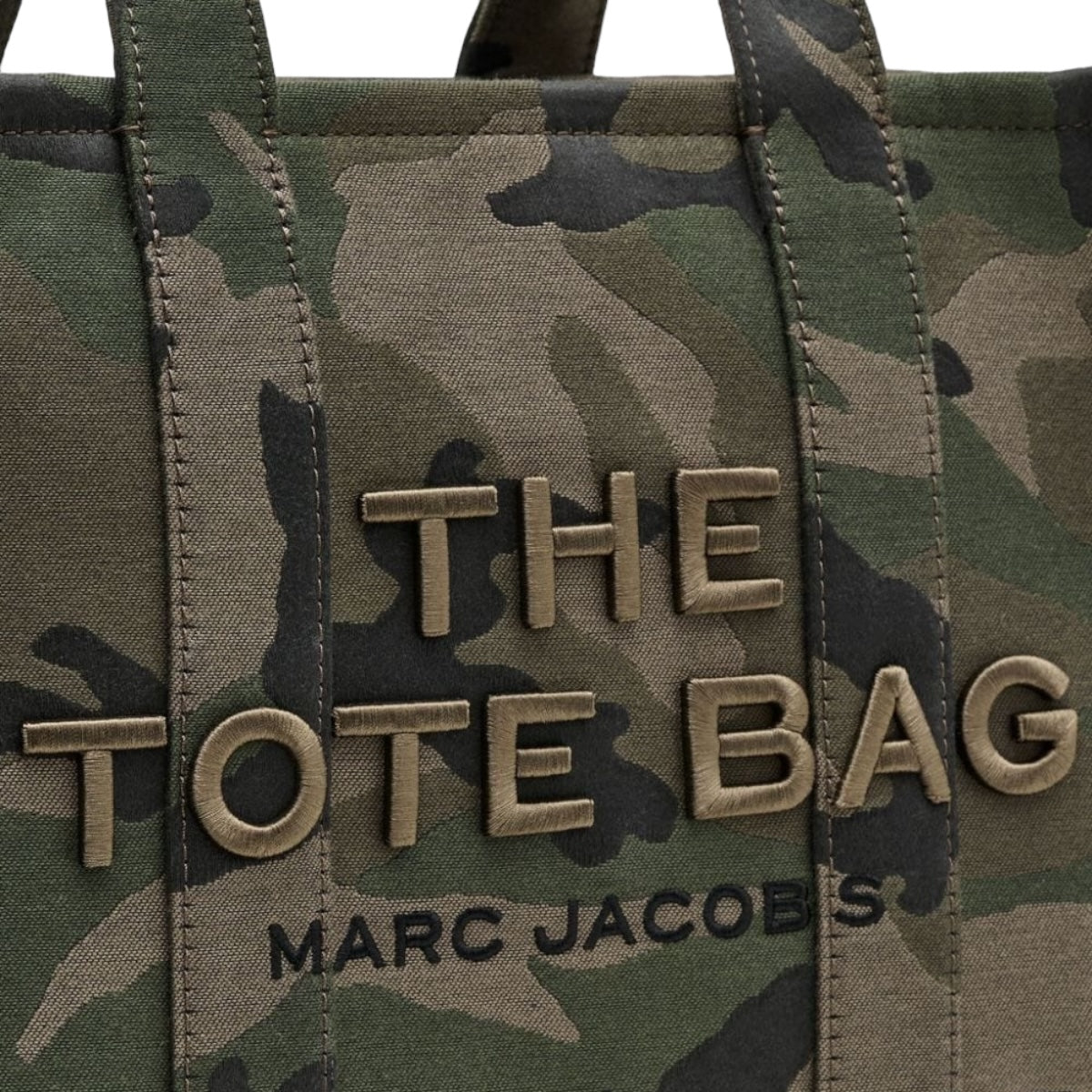 The Marc Jacobs Tote Meidana Camo Jacquard Camuflaje