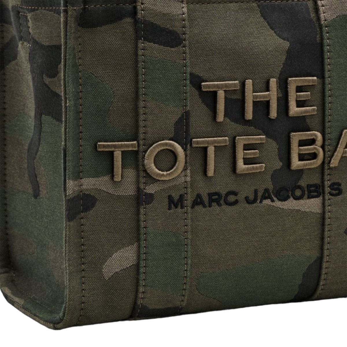 The Marc Jacobs Tote Small Camo Jacquard Camuflaje