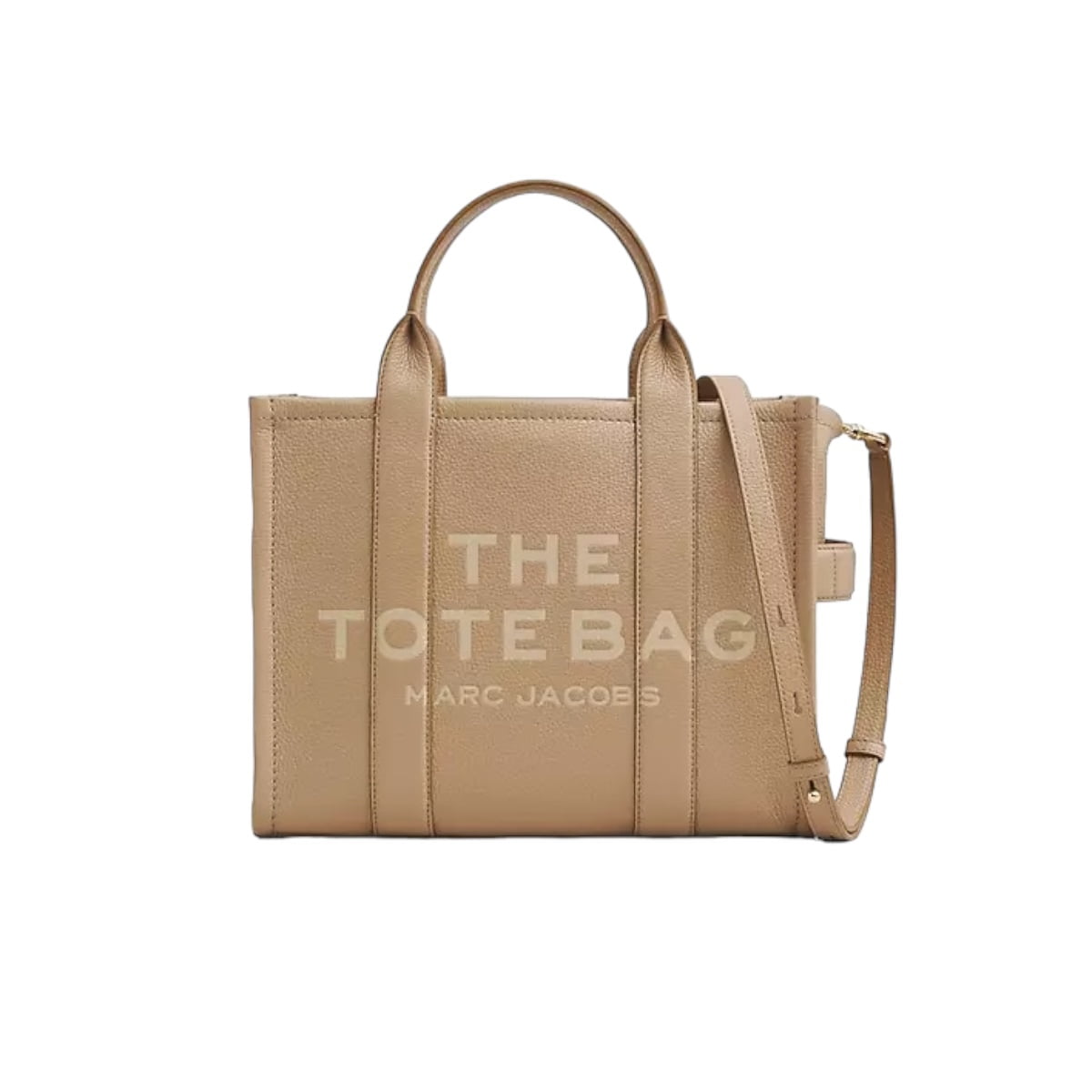 The Tote Bag Marc Jacobs Piel Beige Chica 26cm