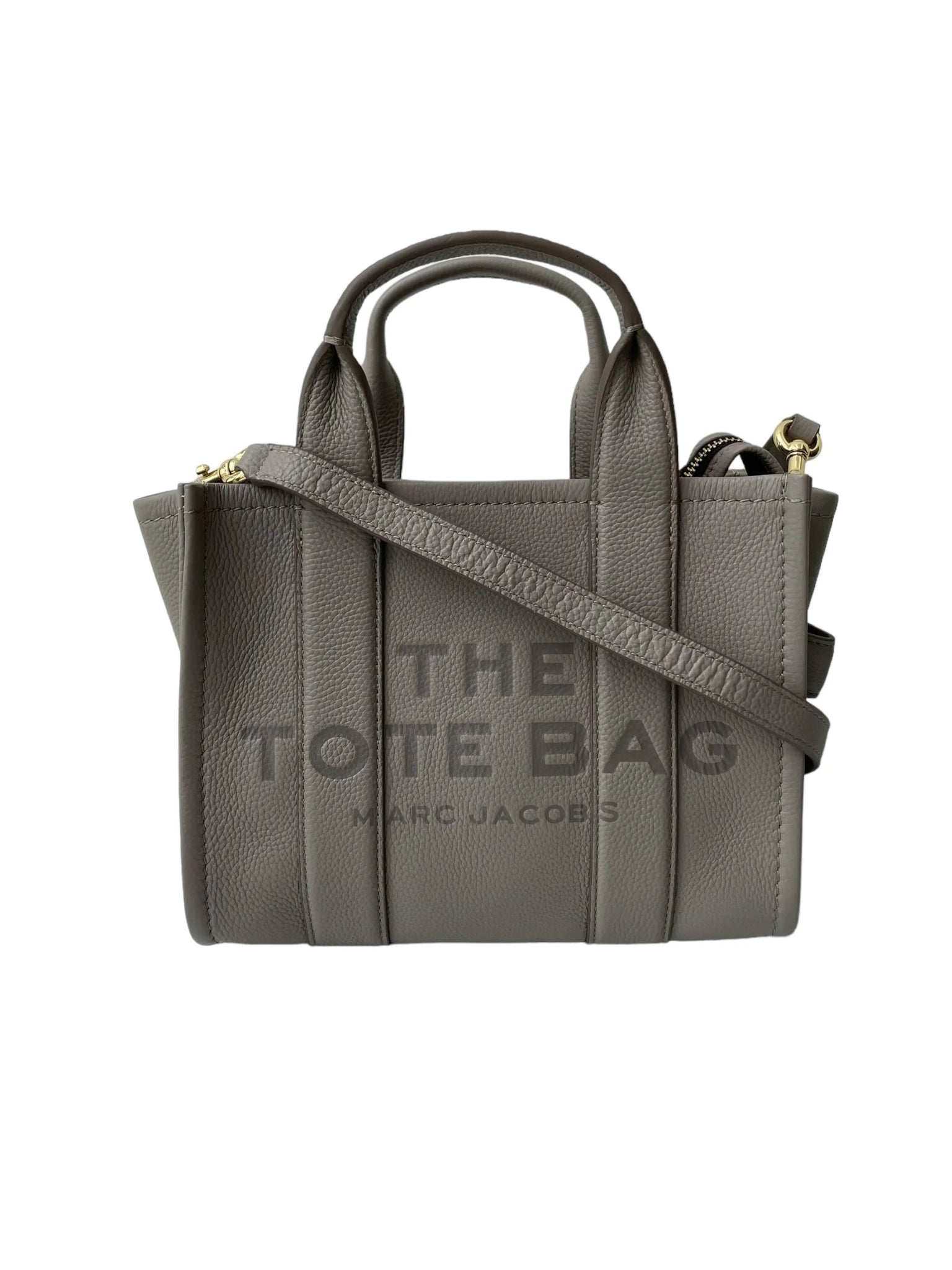 The Tote Bag Marc Jacobs Piel Cemento Chica