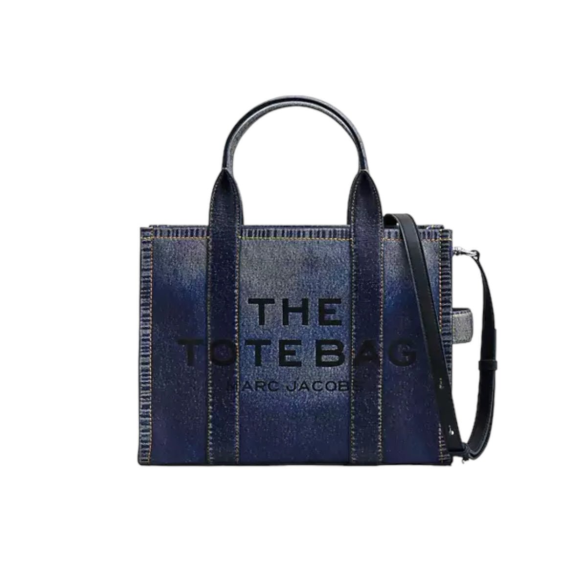 The Tote Bag Marc Jacobs azul Piel Mediana