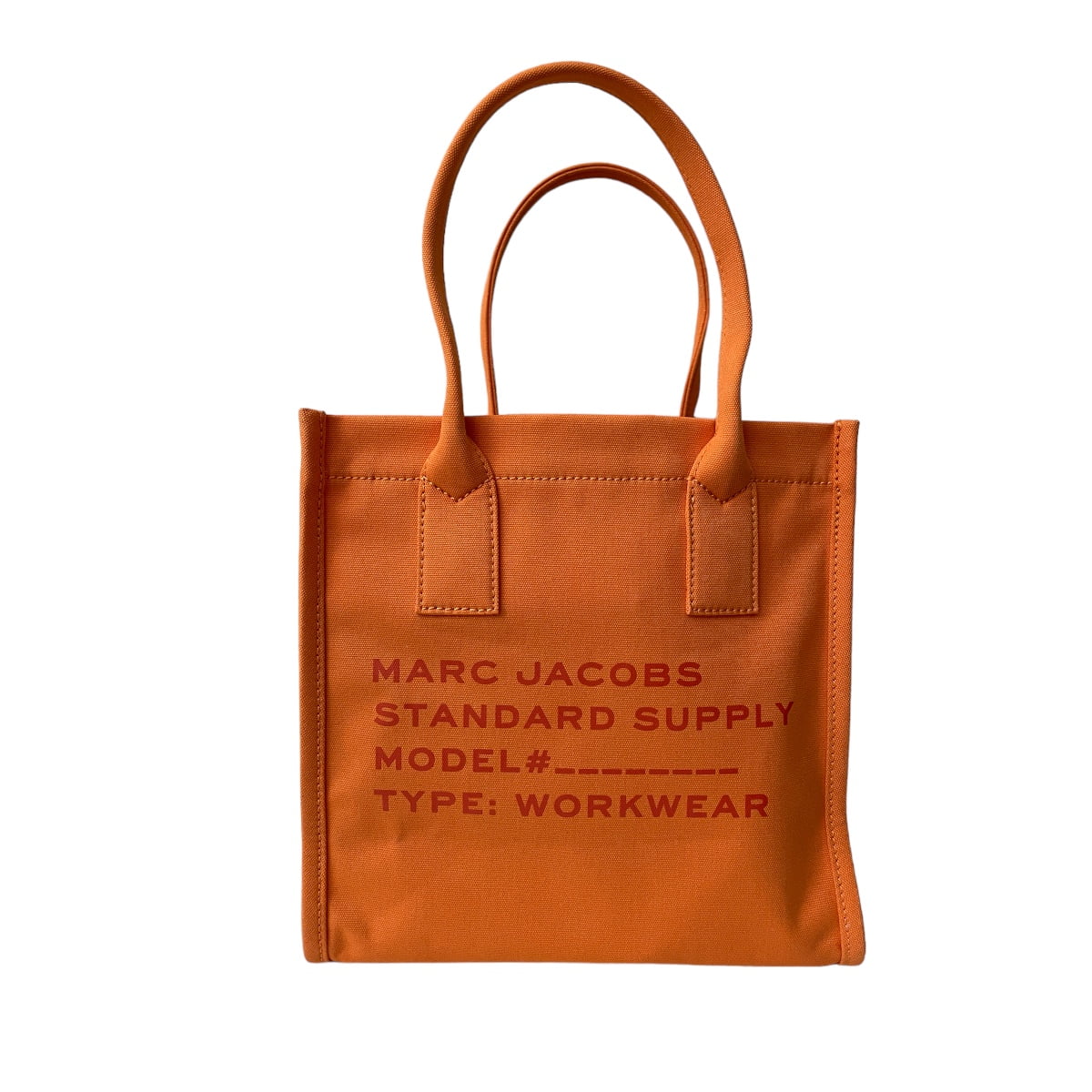 The Tote Bag Marc Jacobs Tela Naranja