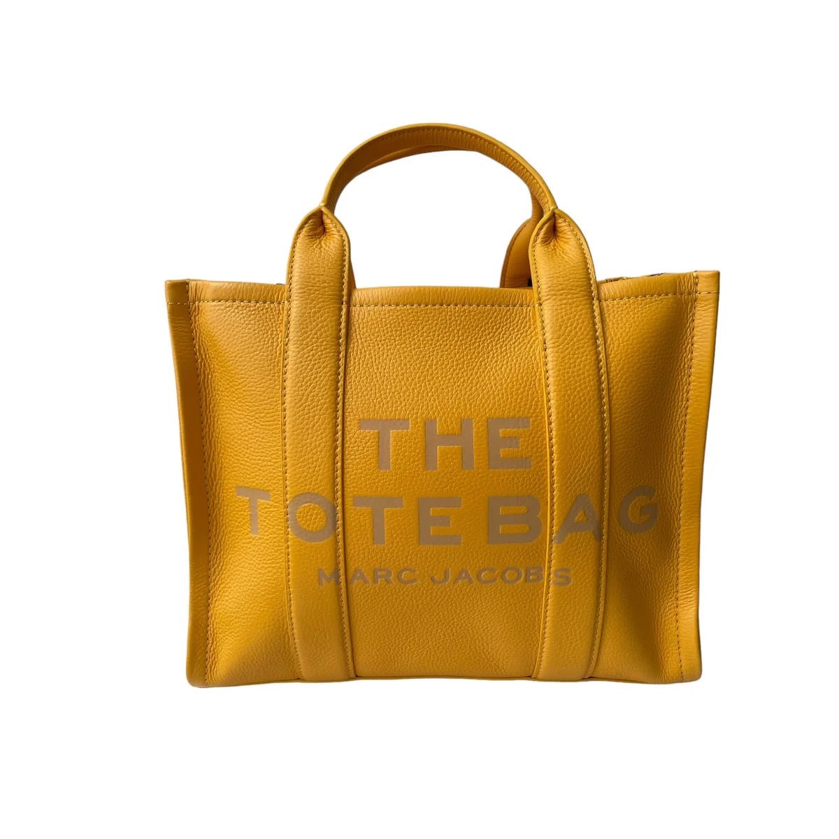 Tote Marc Jacobs Piel Mostaza Artisan Gold Chica